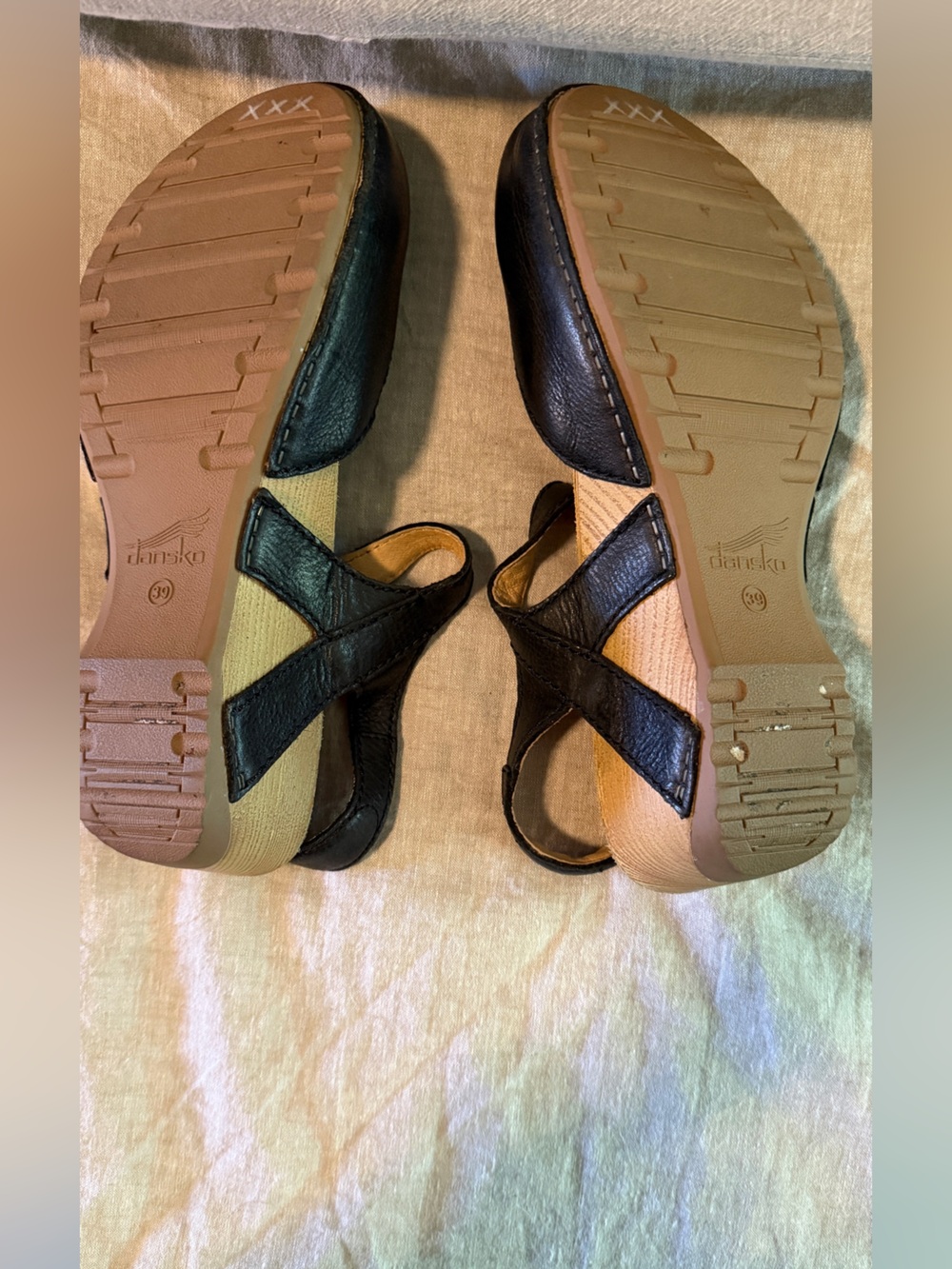 Dansko Black Tiffani Wedge Pump - Picture 6 of 7